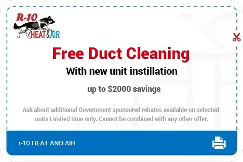Free Duct Cleaning