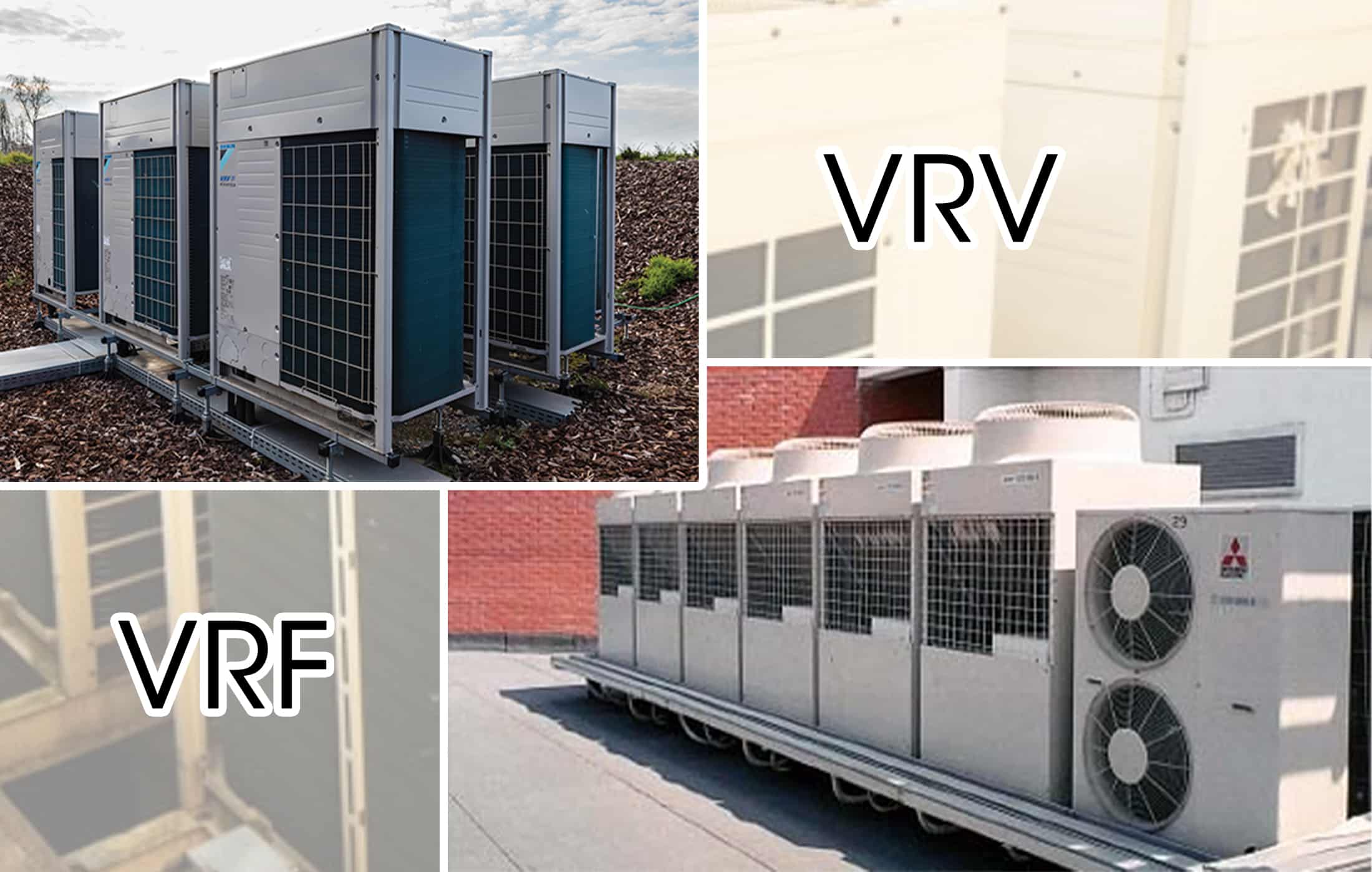 VRV commercial building hvac systems